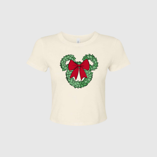 JOLLY WREATH BABY TEE