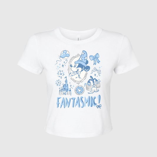 MAGICAL MOUSE CROPPED BABY TEE