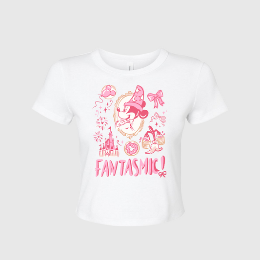 MAGICAL MOUSE CROPPED BABY TEE
