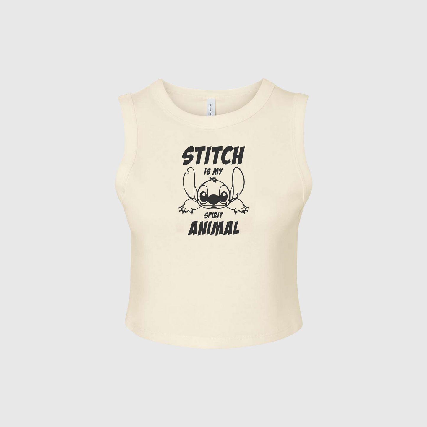 SPIRIT ANIMAL CROPPED TANK