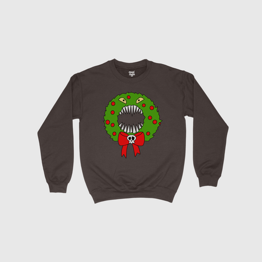 MONSTER WREATH SWEATSHIRT