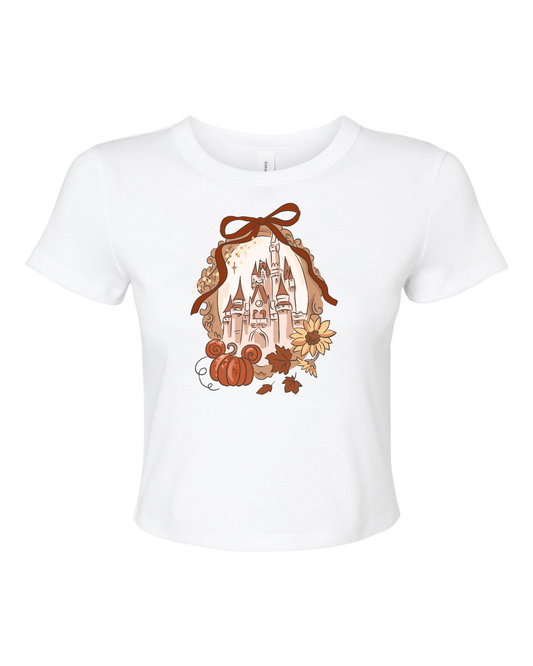CASTLE CROPPED BABY TEE