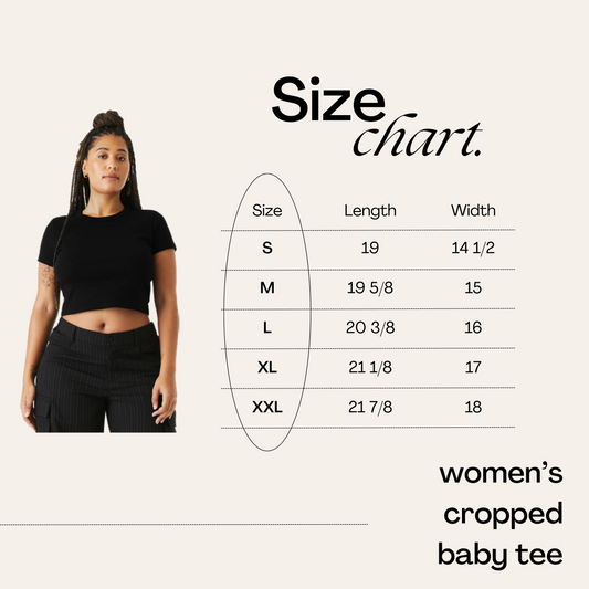 CASTLE CROPPED BABY TEE