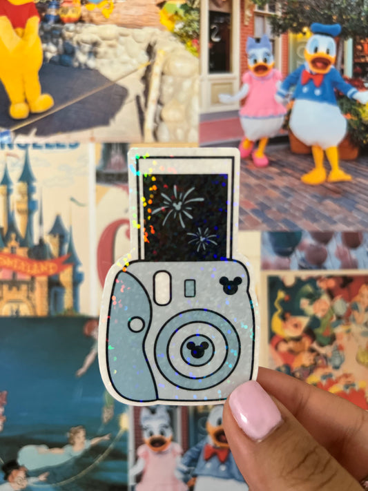 Fireworks Polaroid