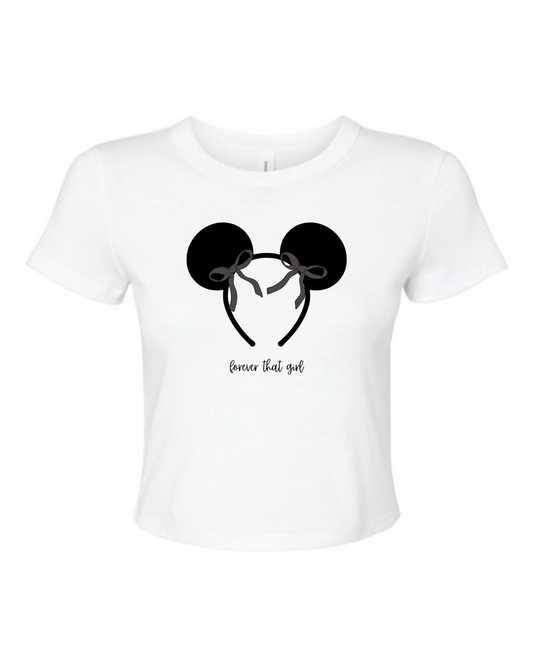 That girl cropped baby tee