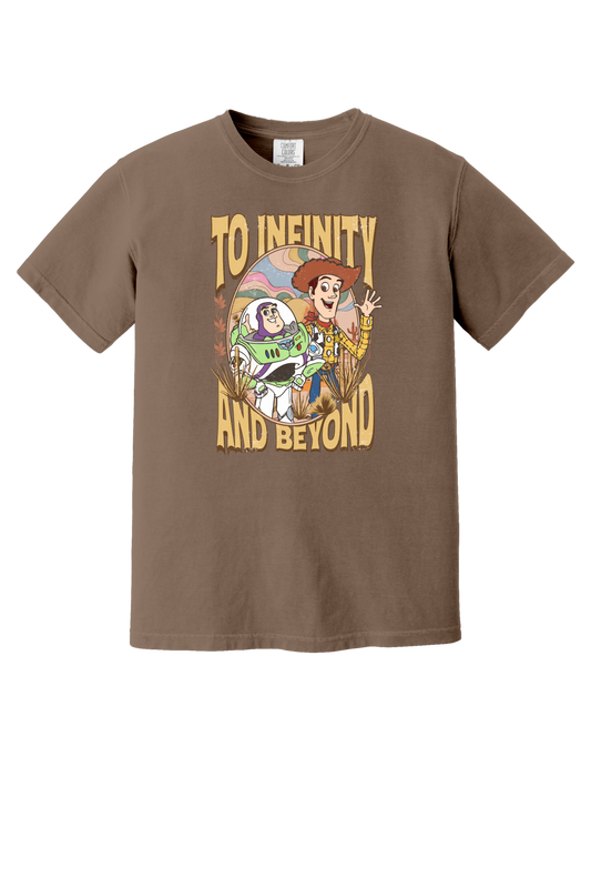 TO INIFINITY AND BEYOND T-SHIRT