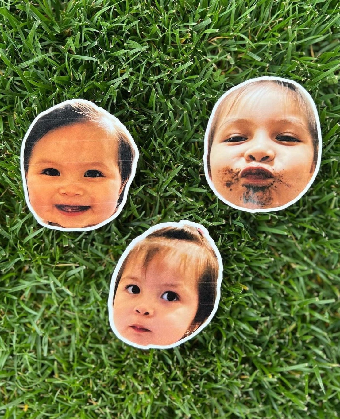 Custom face stickers