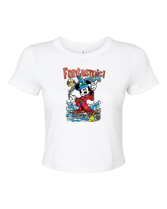 FANTASMIC CROPPED BABY TEE